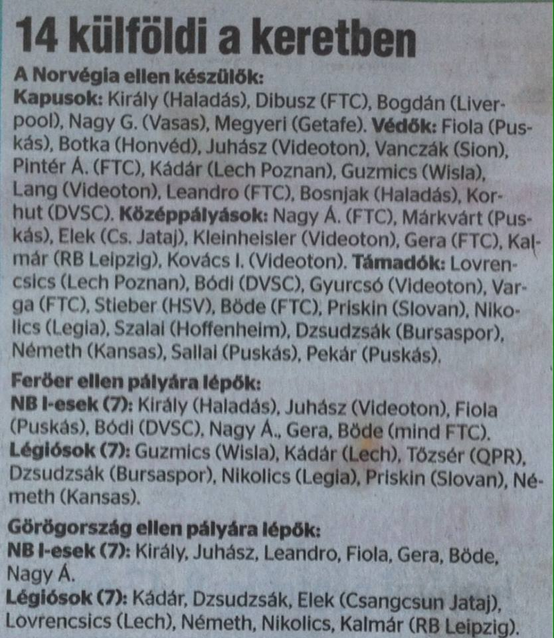 Illustration for article titled LEHET,HOGY BERND STORCK FUTSAL CSAPATTAL ÁLL KI NORVÉGIA ELLEN?